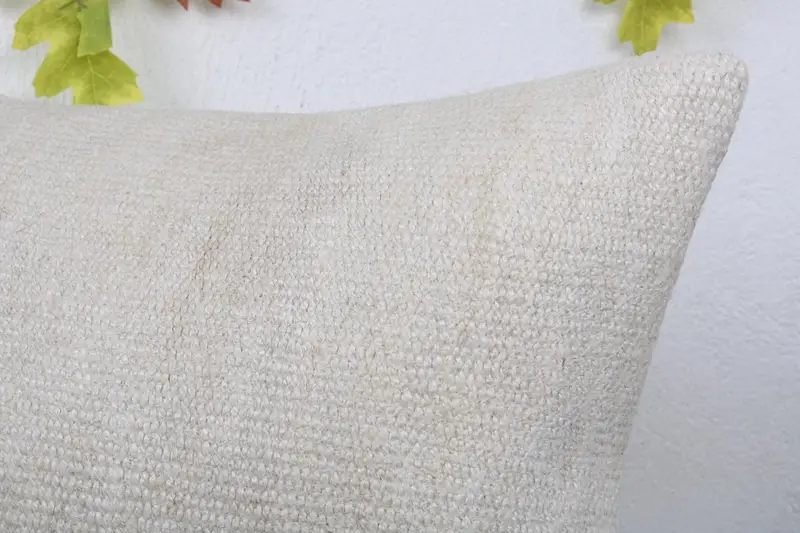 Kilim Pillow Cover, 16x24 White Cushion Case, Customized Pillow Cover, Ethnic Cushion Case, Kilim Cushion Sham, Kilim Pillow, Cushion Case - 5