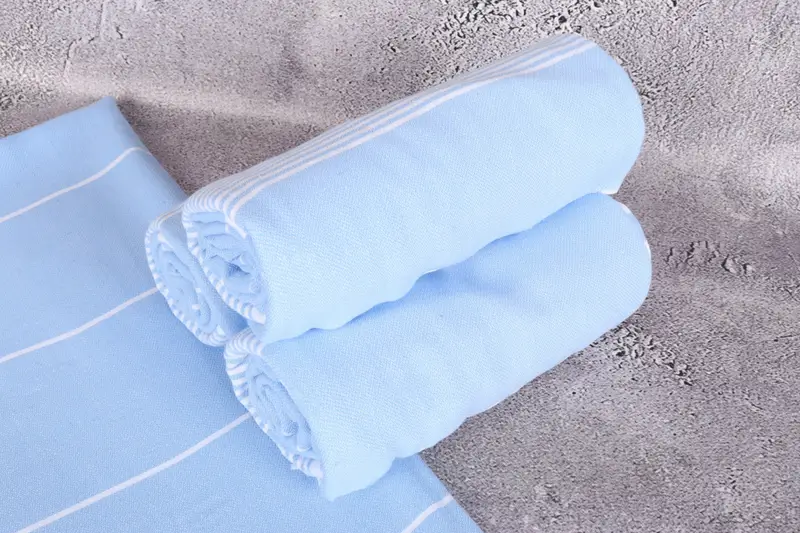70x40 Cotton Striped Towel, Yoga Towel, Gifts For Him, Custom Wedding Gifts, Custom Wedding Towel, Bridal Shower Gift, Summer Towel, Bathroom Towel - 7