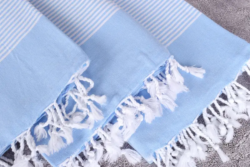 70x40 Cotton Striped Towel, Yoga Towel, Gifts For Him, Custom Wedding Gifts, Custom Wedding Towel, Bridal Shower Gift, Summer Towel, Bathroom Towel - 5