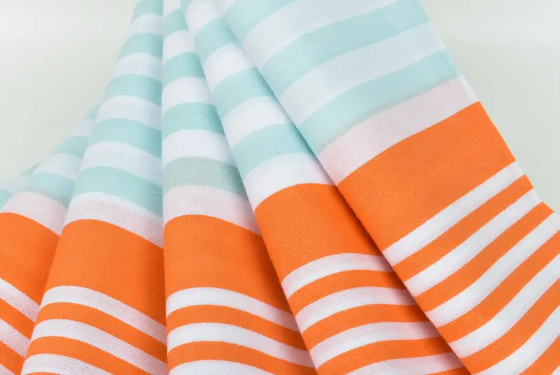 68x36 Cotton Striped Towel, Hammam towel, Custom monogram Turkish beach towel USA, Personalized Towel, Organic towel, Gift For Bride, Scarf Towel - 5