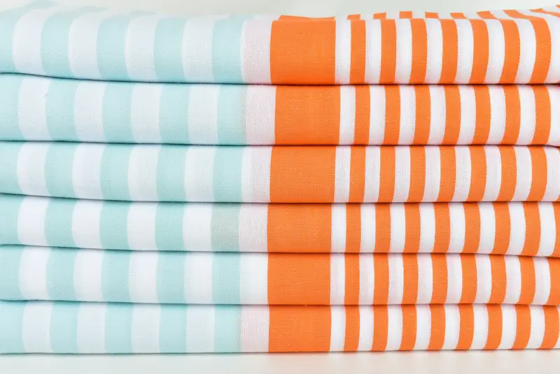 68x36 Cotton Striped Towel, Hammam towel, Custom monogram Turkish beach towel USA, Personalized Towel, Organic towel, Gift For Bride, Scarf Towel - 2