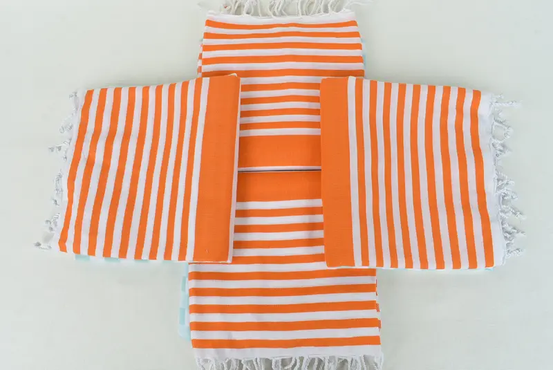 68x36 Cotton Striped Towel, Hammam towel, Custom monogram Turkish beach towel USA, Personalized Towel, Organic towel, Gift For Bride, Scarf Towel - 6