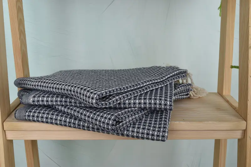 Boyfriend Christmas Gift, Bridesmaid Gifts, Xmas Gifts, Gift For Wedding Day, Personalized Gift, Turkish Towel Hand Towel, 44x22 Cotton Waffle Towel - 7