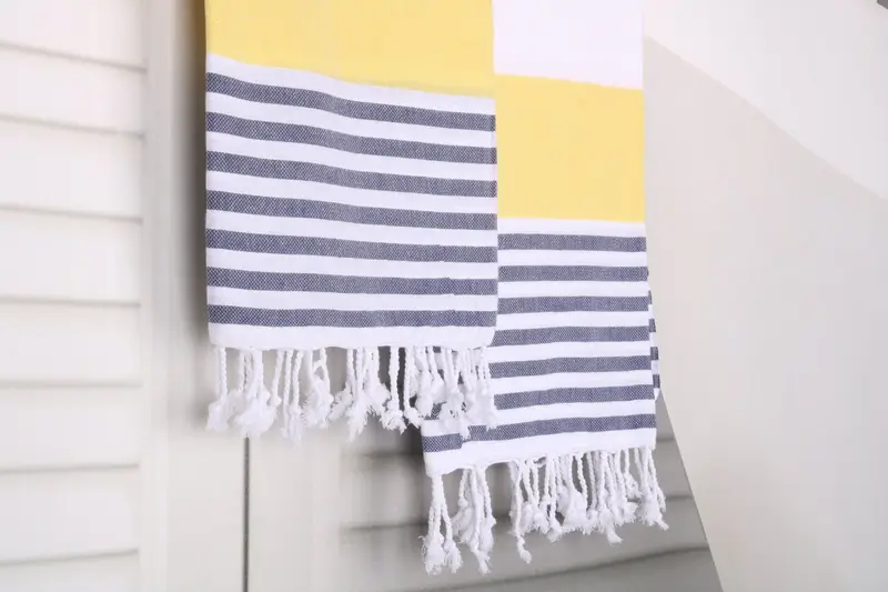 Friends Beach Towel, Maid Of Honor Gift, 70x40 Cotton Striped Towel, Monogram Beach Towel, Wedding Gifts Towel, Bachelorette Party Gifts - 8