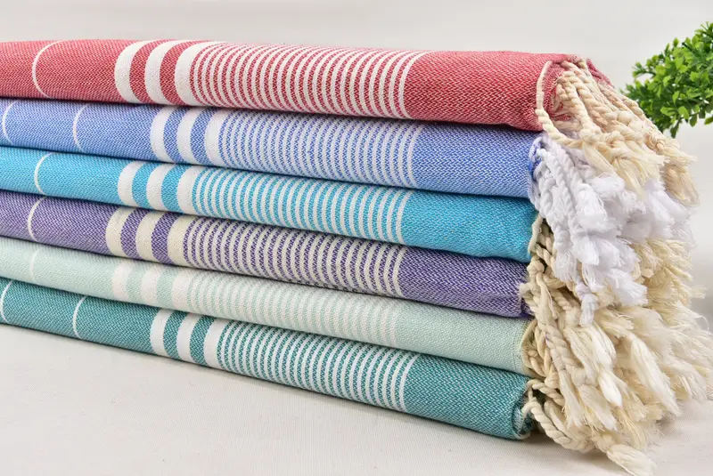 Bridesmaid Gift, Memorial Gift, Turkish Hand Towel, Turkish Towel Hand Towel, Personalized Hand Towel, 40x24 Cotton Striped Towel, Monogram Towels - 3