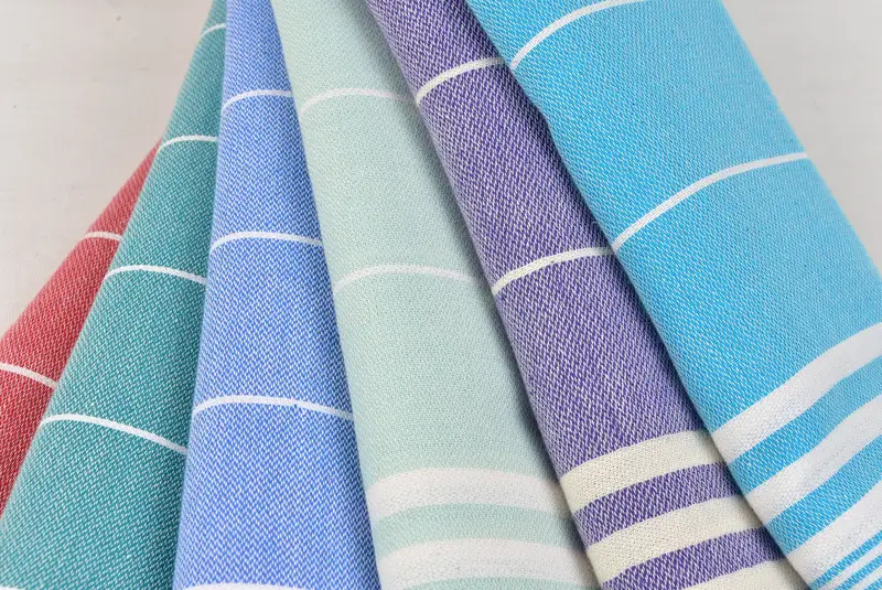 Bridesmaid Gift, Memorial Gift, Turkish Hand Towel, Turkish Towel Hand Towel, Personalized Hand Towel, 40x24 Cotton Striped Towel, Monogram Towels - 5