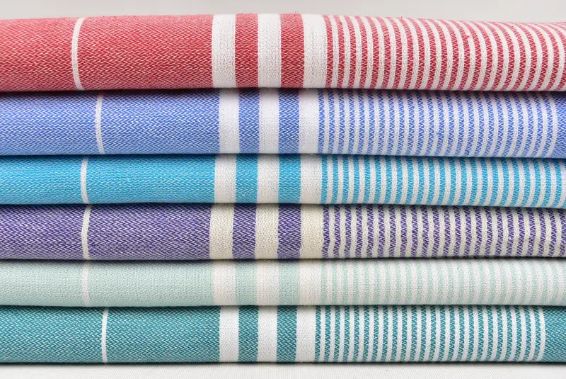 Bridesmaid Gift, Memorial Gift, Turkish Hand Towel, Turkish Towel Hand Towel, Personalized Hand Towel, 40x24 Cotton Striped Towel, Monogram Towels - 2