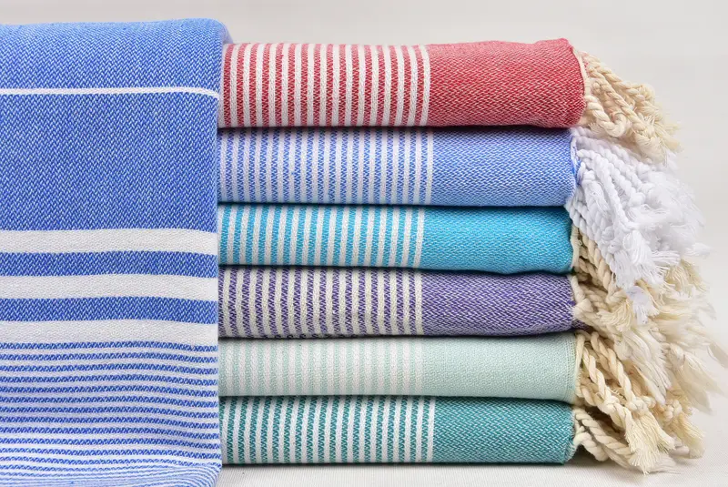 Bridesmaid Gift, Memorial Gift, Turkish Hand Towel, Turkish Towel Hand Towel, Personalized Hand Towel, 40x24 Cotton Striped Towel, Monogram Towels - 1