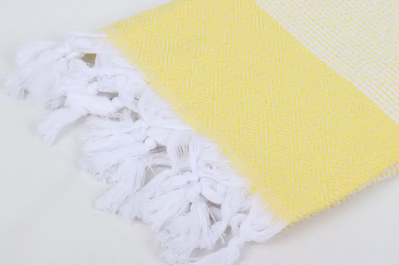 Personalized Bridesmaid Gift, Organic Towel, Turkish beach towel, 70x40 Cotton Diamond Towel, Memorial Gift, Pool Towels, Personalized Towel - 7