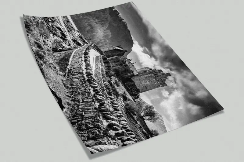 Castle Wall Decor, Landscape Wall Paper, View Wallpaper, Nature Wall Print, Eilean Donan Wall Art, Scotland Wall Poster, - 6