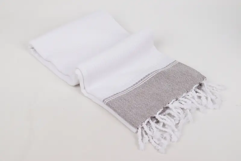 Personalized Gift, 70x36 Cotton Striped Towel, Personalized Towel, Bachelor Party Favors, Personalized Wedding Gift For Couple, Turkish towel - 6