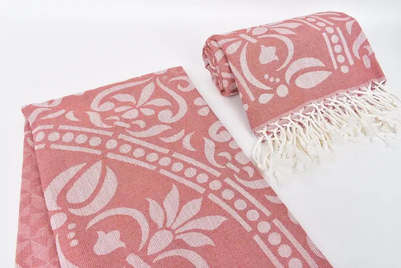 Monogrammed Beach Towel, Personalized Gift For Him, Sand-Resistant Peshtemal, Custom Gift, Custom Wedding Gift, 70x40 Cotton Round Design Towel - 8