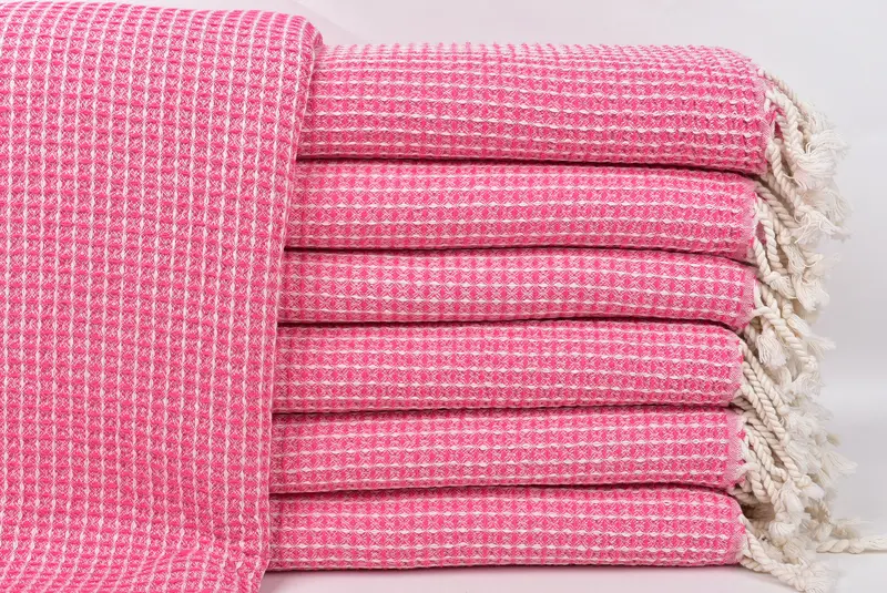 Oversized Beach Towel, Sand-resistant towel, Cute Beach Towel, 68x36 Cotton Waffle Towel, Baby Boy Gift, Organic towel, Custom Wedding Gift - 1