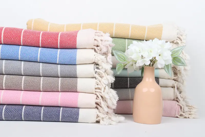 Spa Gift, Monogrammed Beach Towel, Best Beach Towel, Wedding Gifts Towel, Organic Towel, Beach Towel Personalized, 70x40 Cotton Herringbone Towel - 2