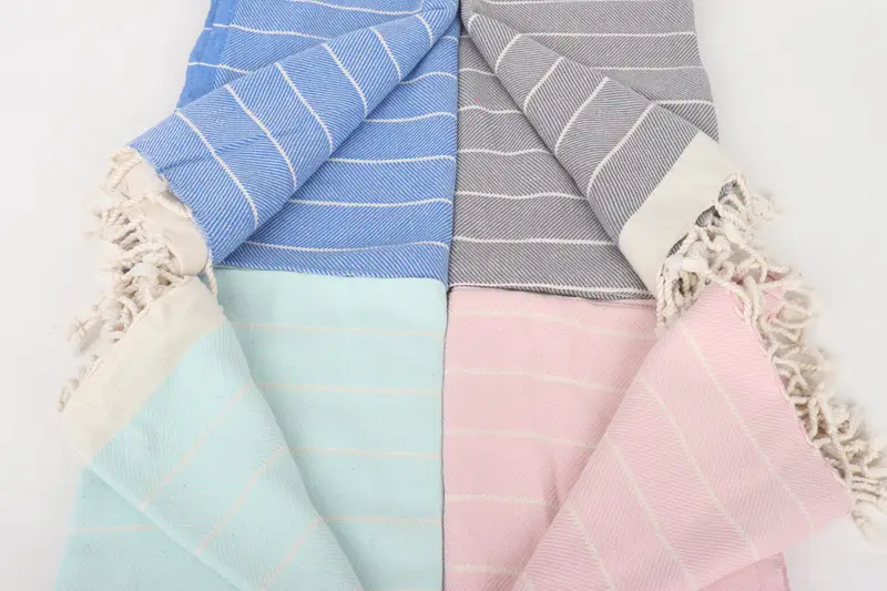 Spa Gift, Monogrammed Beach Towel, Best Beach Towel, Wedding Gifts Towel, Organic Towel, Beach Towel Personalized, 70x40 Cotton Herringbone Towel - 5