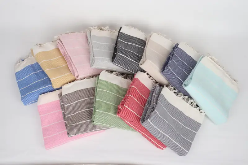 Spa Gift, Monogrammed Beach Towel, Best Beach Towel, Wedding Gifts Towel, Organic Towel, Beach Towel Personalized, 70x40 Cotton Herringbone Towel - 3