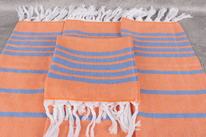 Personalized Kitchen Towel, 40x20 Cotton Zig zag Towel, Xmas Gifts, Bridal Gifts, Personalized Dish Towel, Personalized Hand Towel, Gifts For Him - 4
