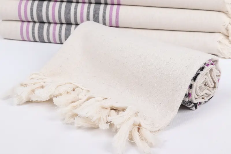 Bridal Shower Gifts, Large Beach Towel Personalized, Guest Towel, Housewarming Gift, 70x40 Linen Striped Towel, Turkish towel, Personalized Gifts - 4