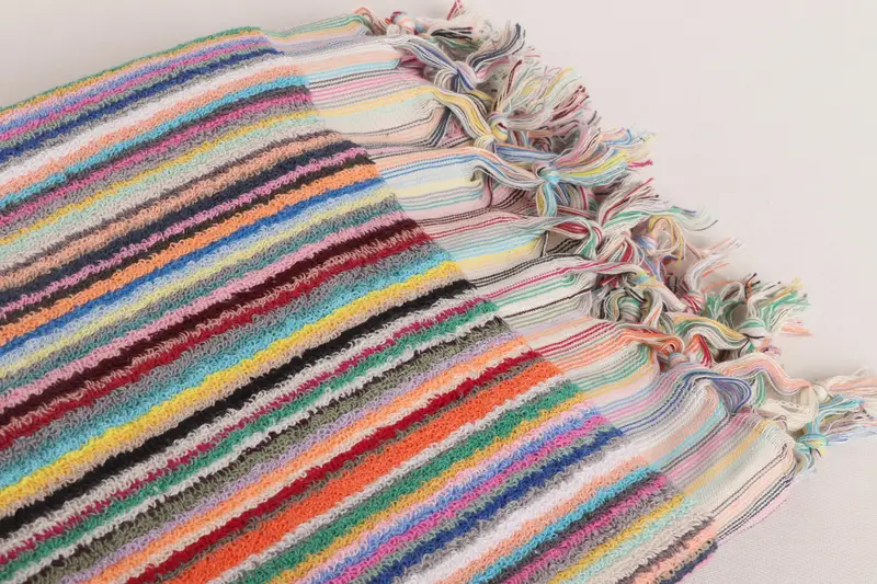 Best Beach Towel, Beach towel, 68x36 Cotton Tulu Towel, Organic Towel, Spa Gift Towel, Girls Weekend Favors, Organic Turkish towel, Gift Boxes Towel - 6