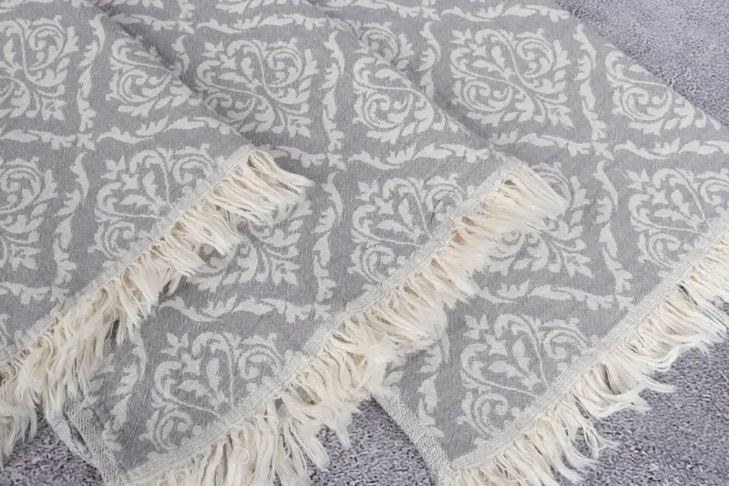 Personalized Kitchen Towel, Monogrammed Hand Towel, Handmade Gift, Wedding For Favor, 40x24 Cotton Baroque Towel, Summer Towel, Personalized Gift - 6
