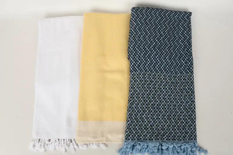 Gift For The Home Decor, Home Gift, 70x40 Cotton Set of 10 Towel, Beach Theme Wedding Gift, Absorbent Turkish towel, Summer Gift, Personalized Gifts - 8