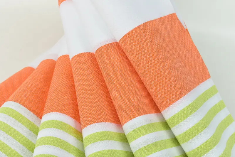 70x40 Cotton Striped Towel, Welcome Wedding Gift, Monogram Beach Towel, Personalized Bridesmaid Beach Towel, Custom Towel, Personalized Towel - 5