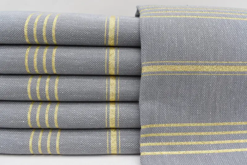 70x40 Cotton Striped Towel, Birthday Gift, Personalized Gift, Gym Towel, Custom Beach Towel, Luxury towel, Mexico Bachelorette Party Gifts - 1