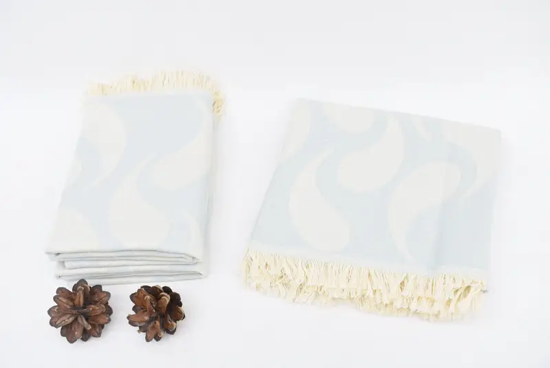 Embroidery Towel, Bridesmaid Gifts, Wedding Favors, 28x20 Cotton Blob Design Towel, Monogrammed Hand Towel, Gift For The Home, Spa Gift, Guest Towel - 6