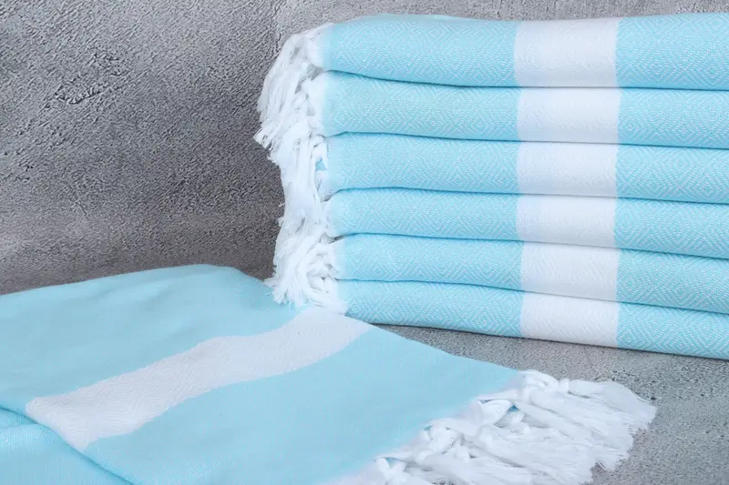 Cute Beach Towel, Bridal Shower Gift, Bachelor Gift, 70x40 Cotton Diamond Towel, Personalized Wedding Gift, Bachelorette Favors Beach, Organic towel - 2