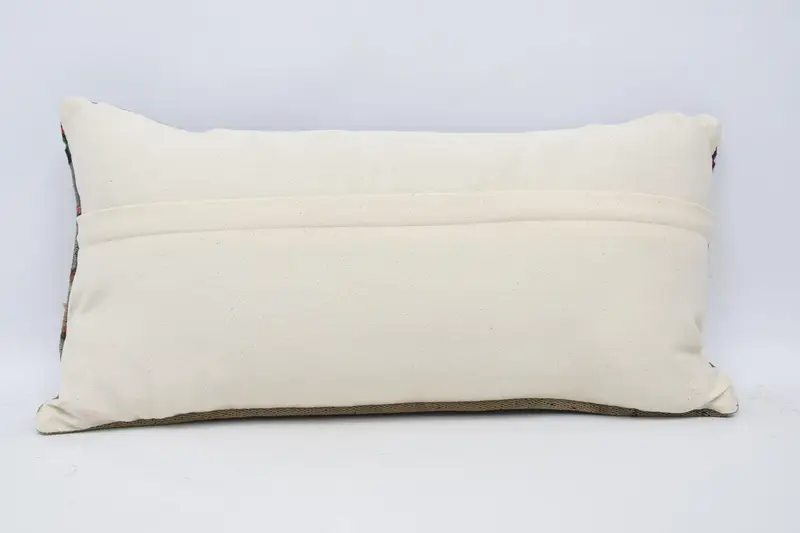 12x24 Gray Cushion Case, Rustic Pillow Cover, Nomadic Cushion Case, Kilim Pillow, Turkish Kilim Pillow, Interior Designer Pillow, Pillow Case - 6
