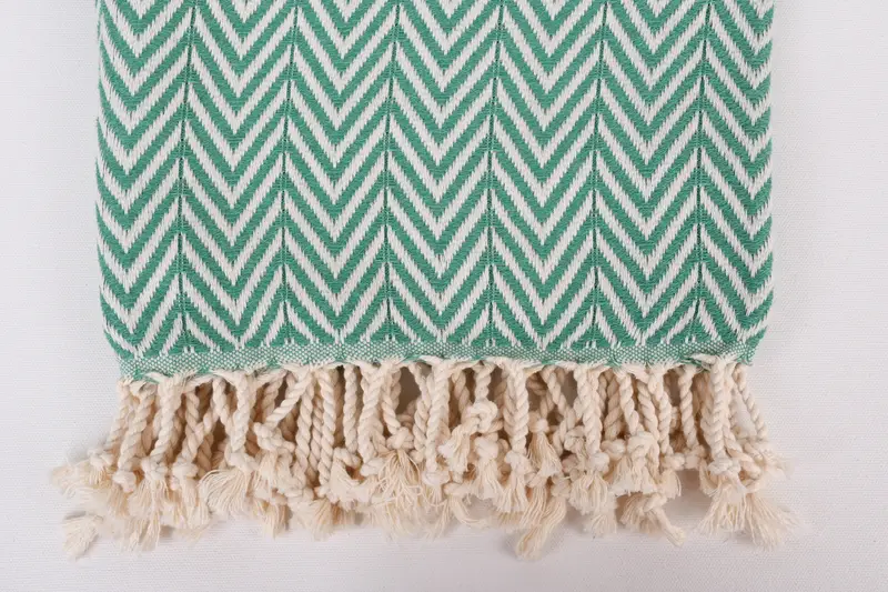 Summer Gift Ideas, Best Beach Towel, 70x40 Cotton Zig zag Towel, Bridal Shower Favors, Bachelor Bachelorette Party Favors, Gym Towel, Birthday Gift - 3