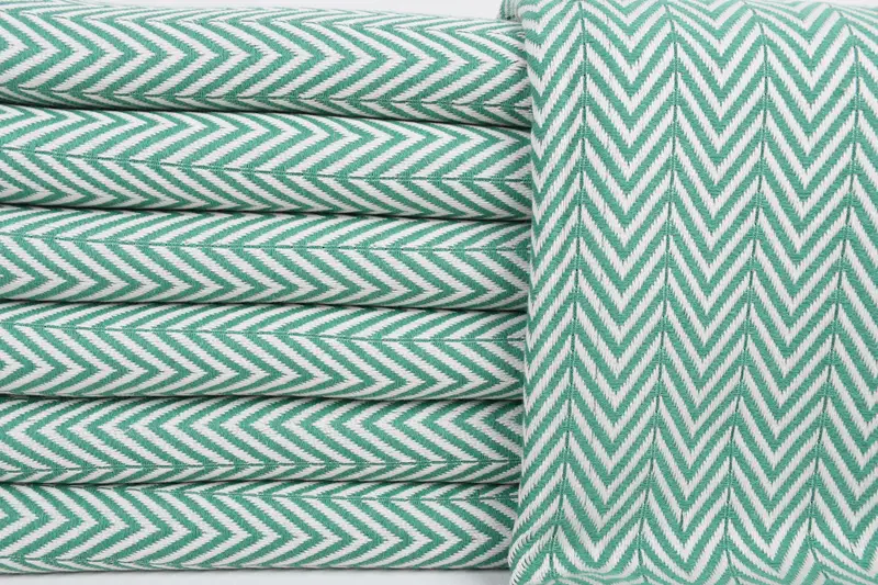 Summer Gift Ideas, Best Beach Towel, 70x40 Cotton Zig zag Towel, Bridal Shower Favors, Bachelor Bachelorette Party Favors, Gym Towel, Birthday Gift - 1
