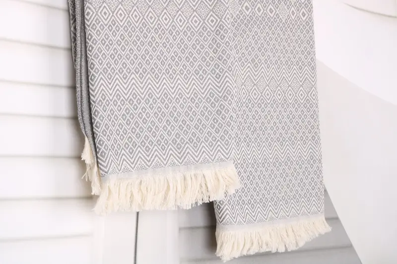 Wedding Gift, 70x40 Cotton Diamond Towel, Custom Bath Towel, Personalized Wedding Gift, Bachelor Gifts, Personalized Gift For Her, Organic Towel - 8