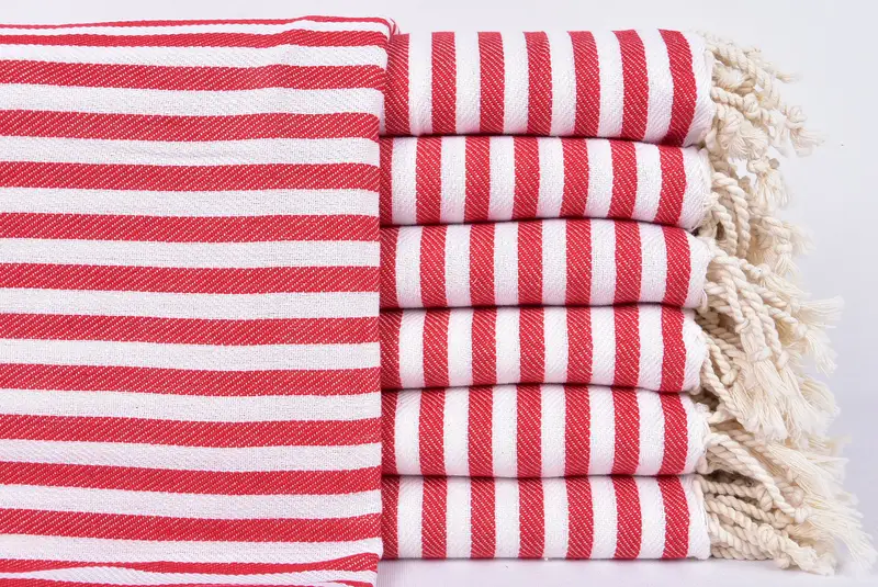 Soft towel, Turkish Towel Personalized, Travel towel, Travel Towel, Best Friend Christmas Gift, Bridal Shower Favors, 70x40 Cotton Striped Towel - 1