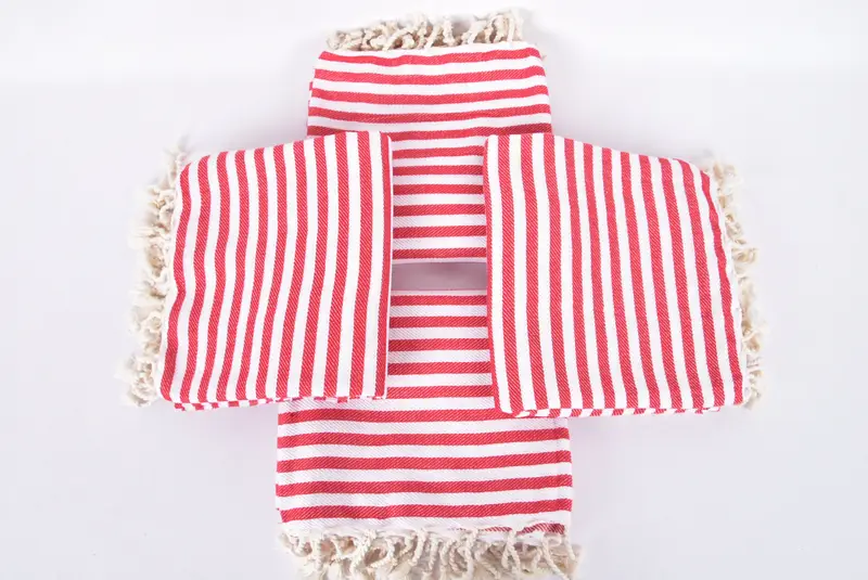 Soft towel, Turkish Towel Personalized, Travel towel, Travel Towel, Best Friend Christmas Gift, Bridal Shower Favors, 70x40 Cotton Striped Towel - 6