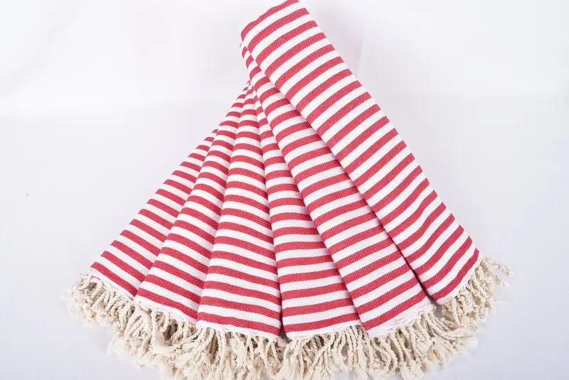 Soft towel, Turkish Towel Personalized, Travel towel, Travel Towel, Best Friend Christmas Gift, Bridal Shower Favors, 70x40 Cotton Striped Towel - 4