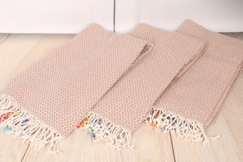 Organic Turkish towel, Gym Towel, Custom Beach Towel, 70x40 Cotton Diamond Towel, Peshtemal, Bachelorette Party Gift, Girls Weekend Getaways Gifts - 6