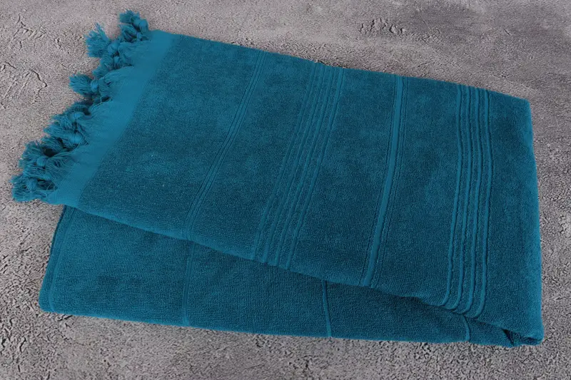 70x36 Cotton Striped Terry Towel, Beach Towel Gift, Maid Of Honor Gift, Monogram Beach Towel, Personalized Turkish Towel, Turkish Beach Towel Bulk - 6