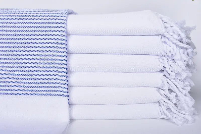 Housewarming Gift, Spa Towel, Peshtemal Towel USA, Custom Bath Towel, Wedding For Favor, Wedding Favors, Fouta towel, 70x36 Cotton Striped Towel - 1
