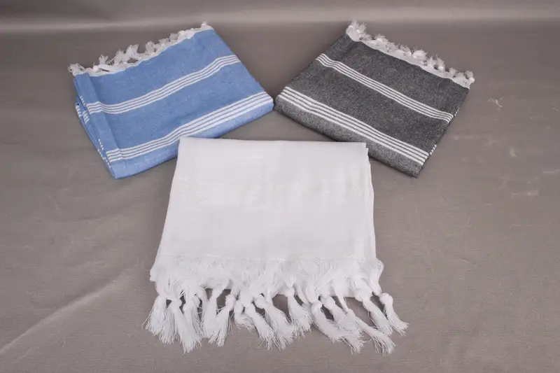 Turkish bath towel, Handwoven Turkish bath towel, Best Friend Gift, 70x30 Cotton Striped Towel, Bridesmaid Gifts Personalized, Quick-dry towel - 4