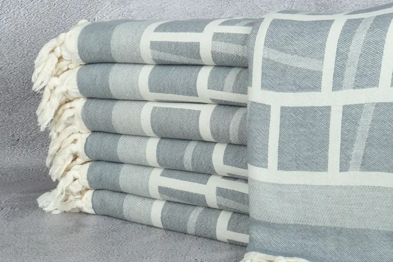 Custom Wedding Towel, Turkish Towel USA, Best Friend Gift Ideas, Custom Wedding Gifts, Personalized Bridesmaid Gift, 70x34 Cotton Patterned Towel - 2
