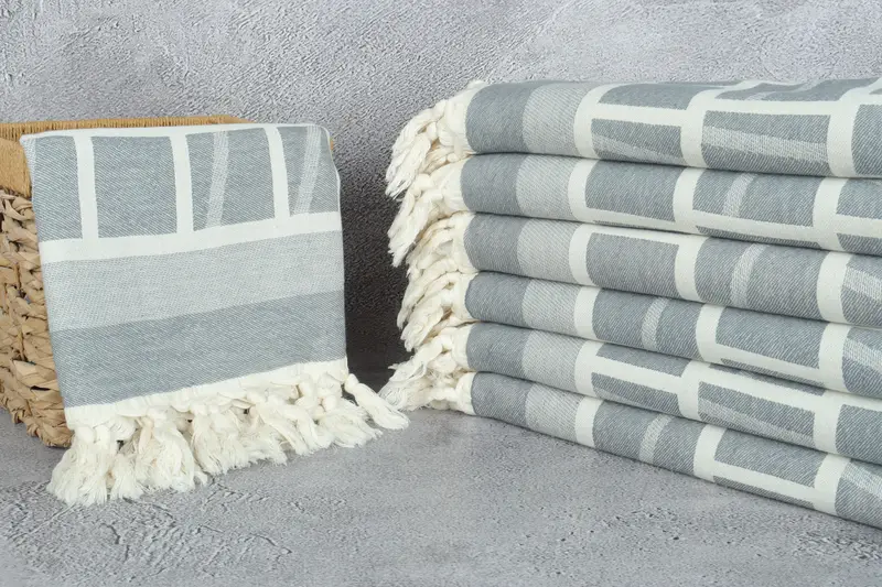Custom Wedding Towel, Turkish Towel USA, Best Friend Gift Ideas, Custom Wedding Gifts, Personalized Bridesmaid Gift, 70x34 Cotton Patterned Towel - 4