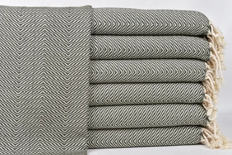Bathroom Towels, Baby Boy Gift, Gifts For Him, Customized Turkish Towel, Gift For Him, 40x20 Cotton Chevron Towel, Turkish Tea Towel, Wedding Favors - 1