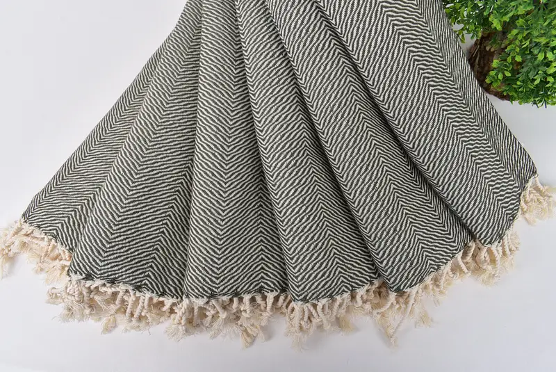 Bathroom Towels, Baby Boy Gift, Gifts For Him, Customized Turkish Towel, Gift For Him, 40x20 Cotton Chevron Towel, Turkish Tea Towel, Wedding Favors - 4