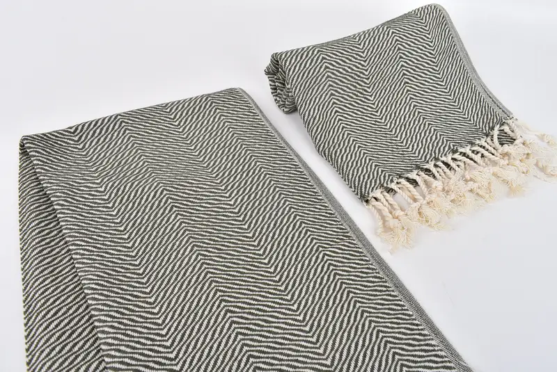 Bathroom Towels, Baby Boy Gift, Gifts For Him, Customized Turkish Towel, Gift For Him, 40x20 Cotton Chevron Towel, Turkish Tea Towel, Wedding Favors - 7