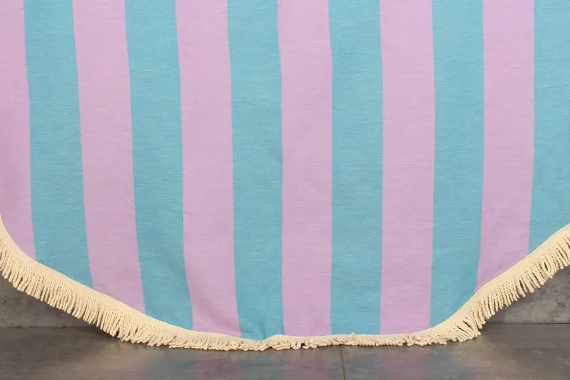 Bridesmaid Gift Towel, Turkish Cotton Blue-Purple, 63x63 Inches