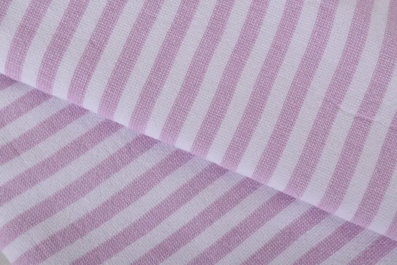 Handmade Gift, Personalized Bridesmaid Gift, 70x36 Cotton Terry Striped Towel, Organic Cotton Towel, Bridal Shower Gift, Personalized Gift For Her - 5