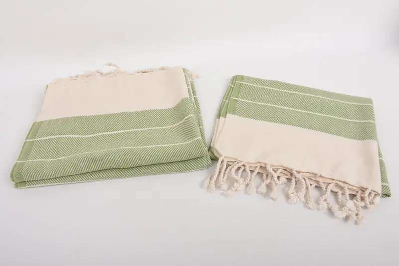 Monogram Towels, Personalized Gift, Custom Gifts, 36x16 Cotton Striped Towel, Home Decor Gifts, Monogrammed Hand Towel, Monogram Kitchen Towel - 7