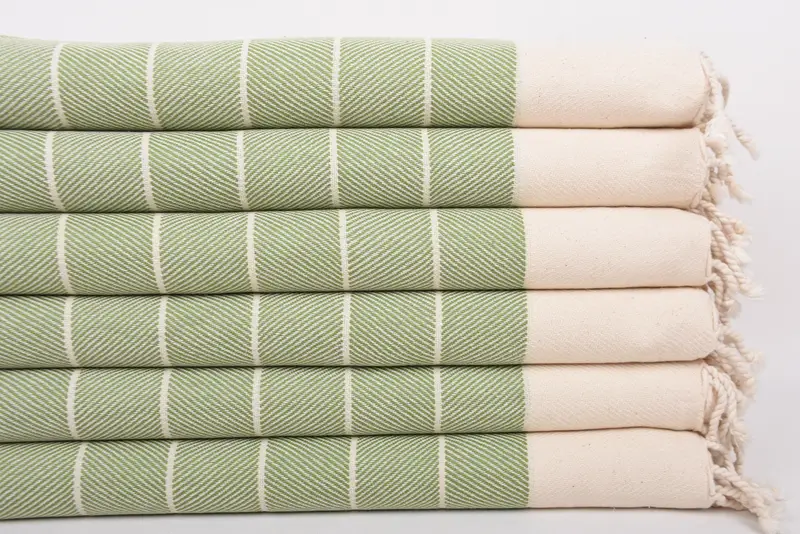 Monogram Towels, Personalized Gift, Custom Gifts, 36x16 Cotton Striped Towel, Home Decor Gifts, Monogrammed Hand Towel, Monogram Kitchen Towel - 3