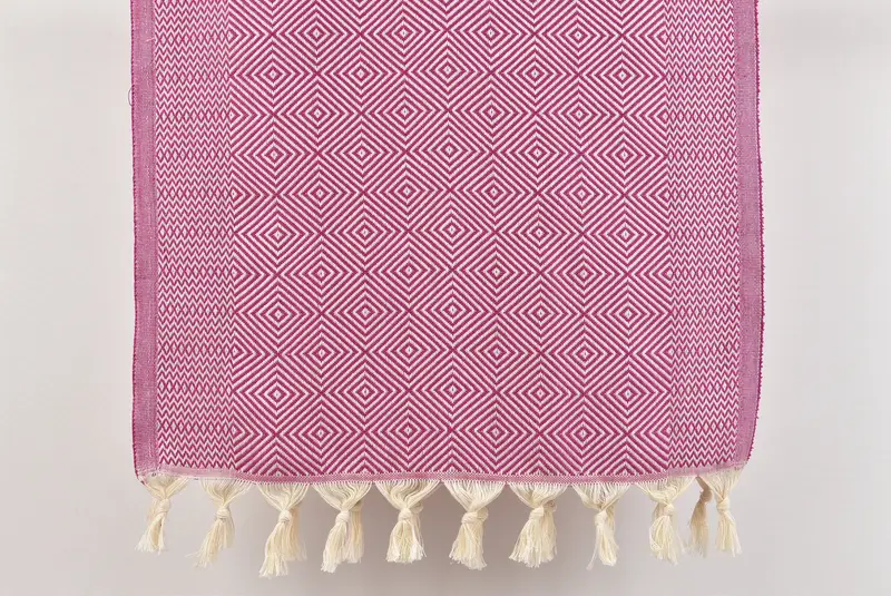 Noel hediyeleri, 36x20 pamuklu elmas havlu, anne için hediye, monogram mutfak havlusu, monogram el havlu, ev dekoru için hediye, kişiselleştirilmiş el havlu - 8